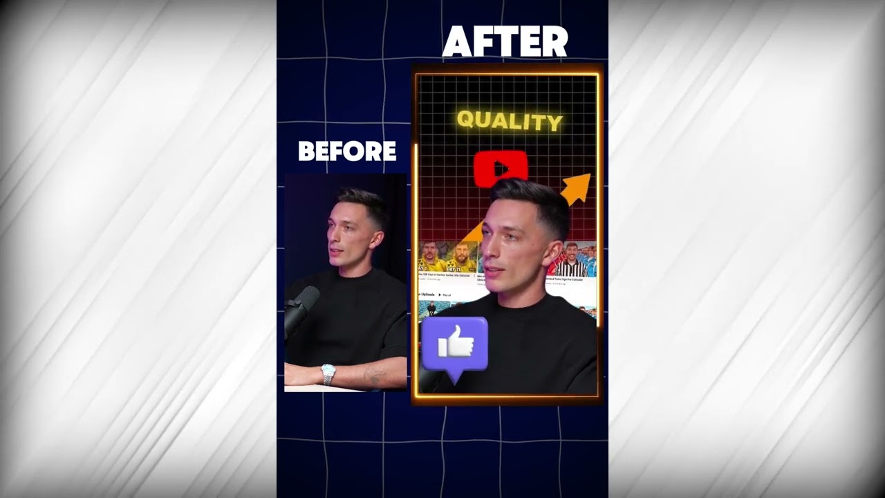before and after edit