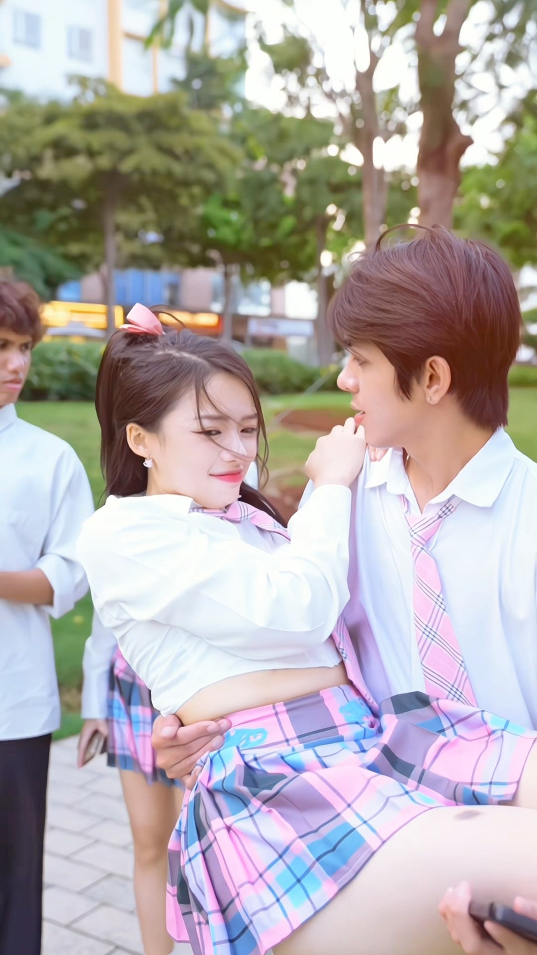 He's the one who makes her feel safe ? #c4class #chany #schoolcrush #shorts