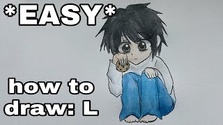 How to draw: L (EASY TUTORIAL)