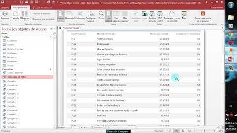 INFORMES Y FORMULARIOS EN ACCESS