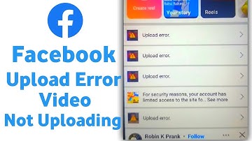 Facebook upload error problemsolve-Facebook upload error/Video is not uploading on Facebook