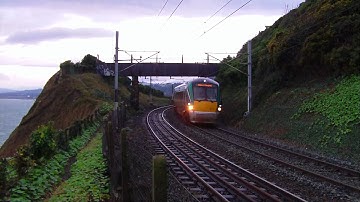 22000 class DMU - Northbound to Dalkey Station, Dublin