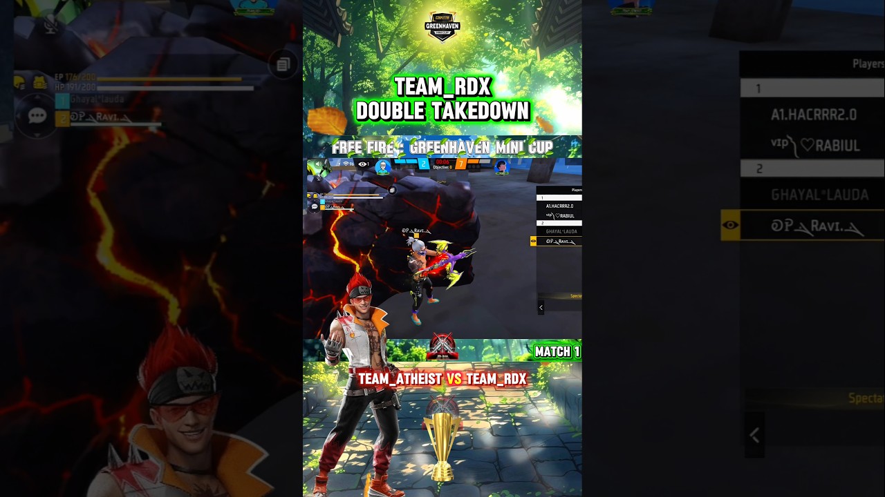 FF: GMC | TEAM_ATHEIST — DOUBLE TAKEDOWN | MATCH 1 | DAY 1            