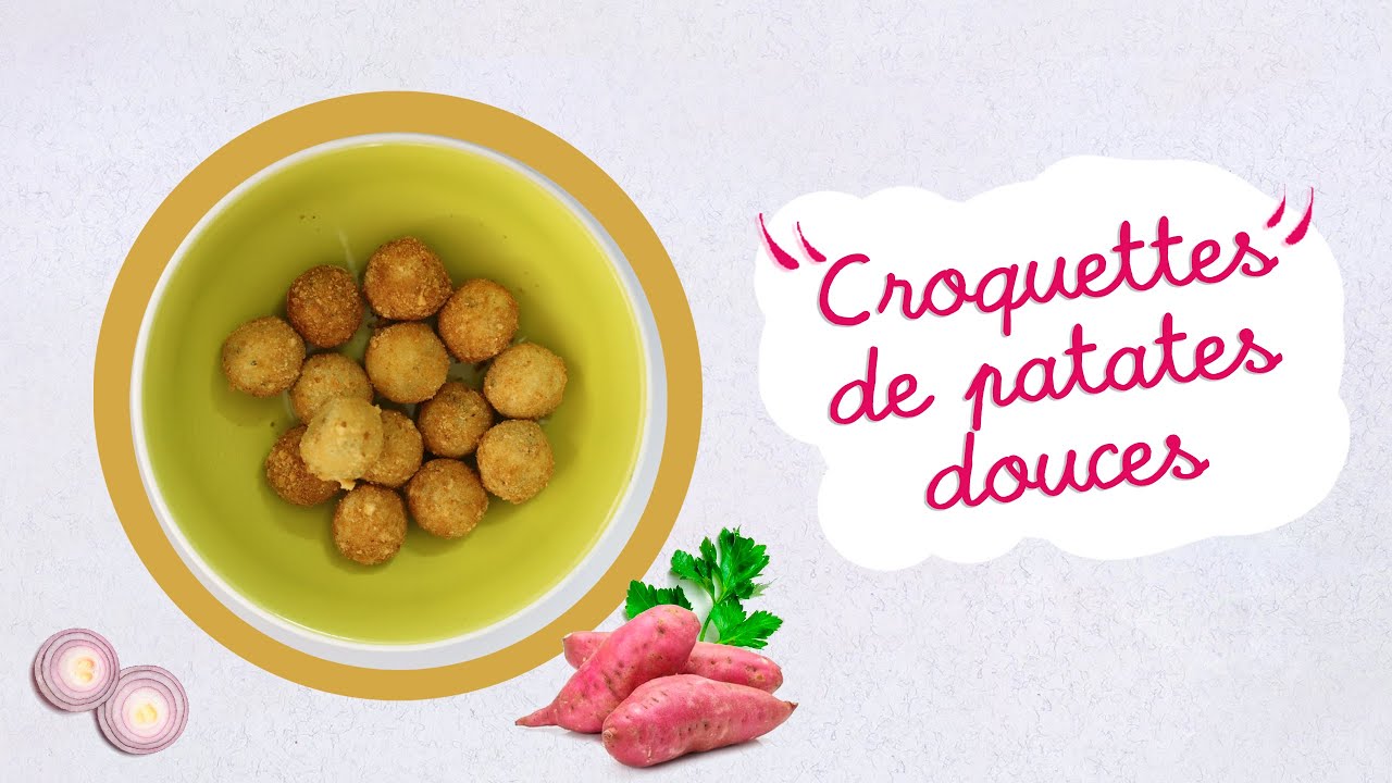Recette cuisine Croquettes de patates douces YouTube