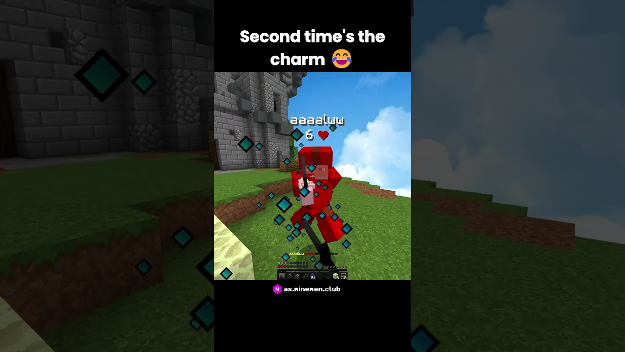 Minecraft PvP Moment