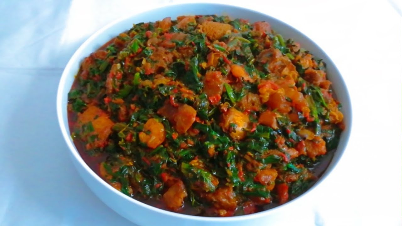 Cook With Me Best Vegetable Soup / Efo Riro Recipe YouTube