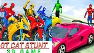gt car stunt mastet 3d  // car driving simulator Game D3//  super hero//mage jap  3D screenshot 4