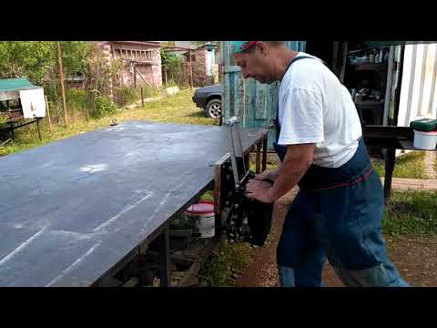 Транец для дополнительного мотора (для докатки) с увеличенным вертикальным ходом