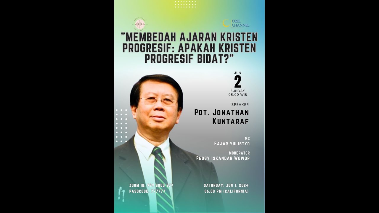 Kristen Progresif Brian 🔴 LIVE | GWM | Membedah Ajaran Kristen Progresif: Apakah Kristen ...