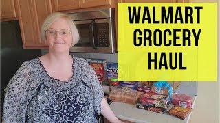 Walmart Grocery Haul and Weekly Meal Plan