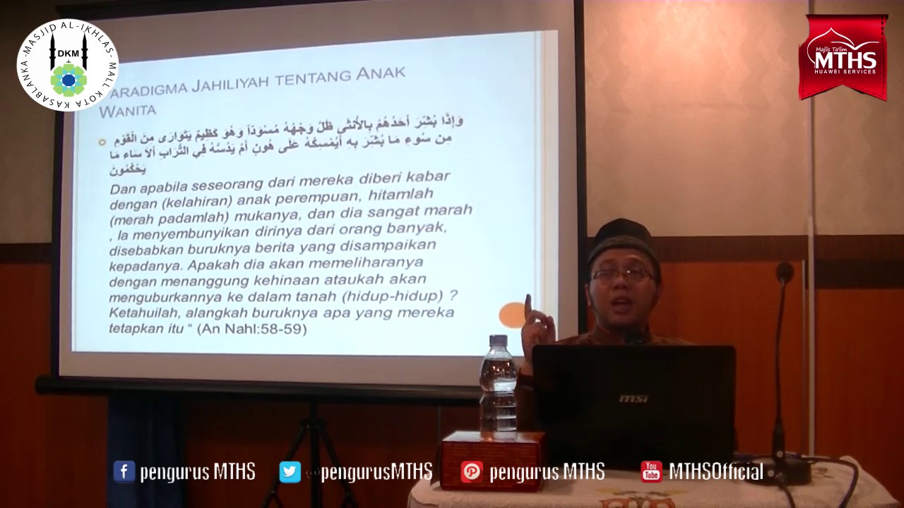 Ust Bendri Jaisyurrahman - Mendidik anak perempuan (1)