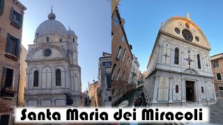 Santa Maria dei Miracoli Church in Venice