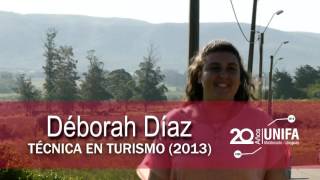 UNIFA Licenciatura en Turismo - Déborah Díaz