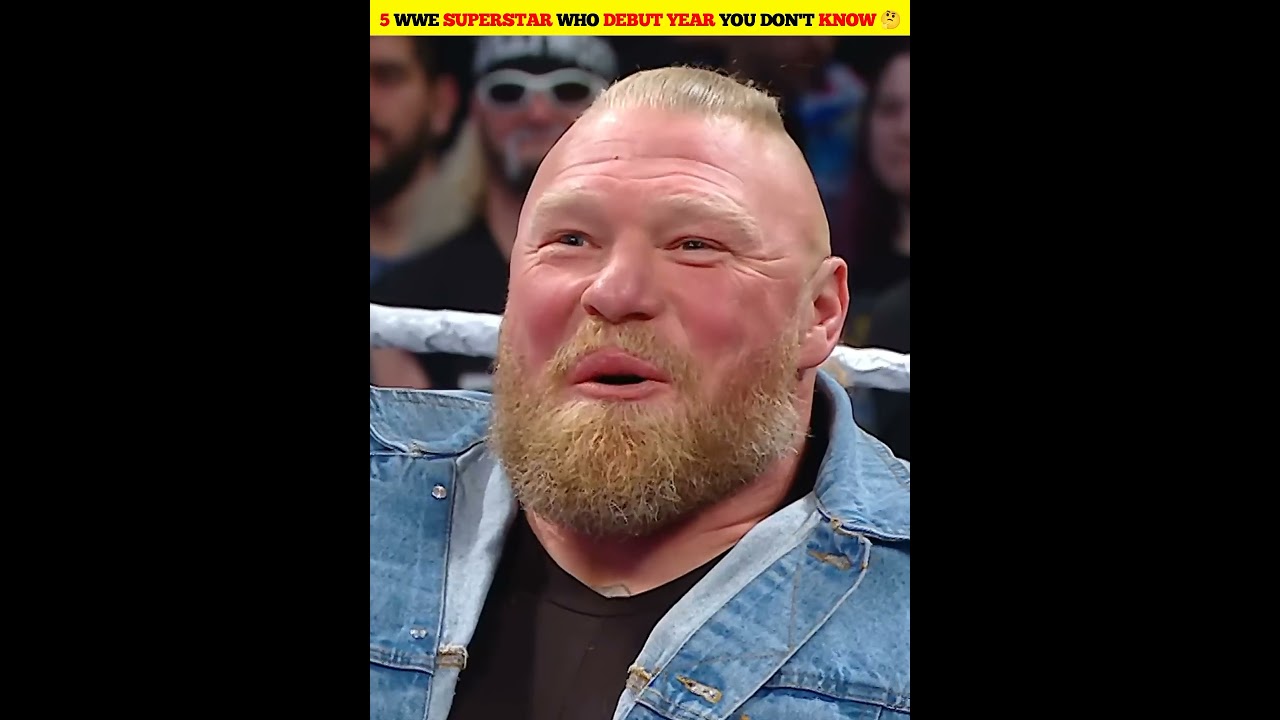 𝟓 𝐖𝐖𝐄 𝐒𝐔𝐏𝐄𝐑𝐒𝐓𝐀𝐑 𝐖𝐇𝐎 𝐃𝐄𝐁𝐔𝐓 𝐘𝐄𝐀𝐑 𝐘𝐎𝐔 𝐃𝐎𝐍'𝐓 𝐊𝐍𝐎𝐖  