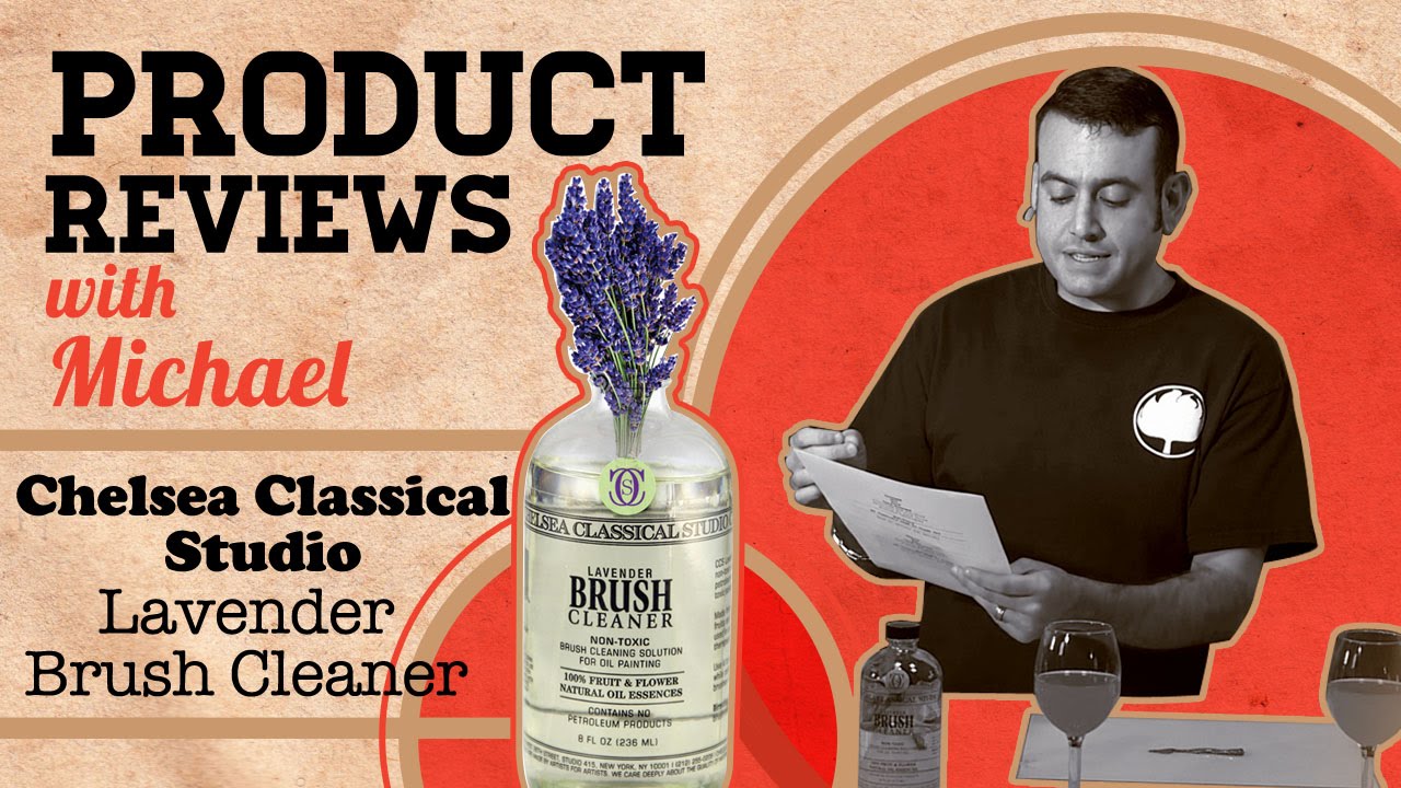 Chelsea Classical Studio Lavender Brush Cleaner Product Review with