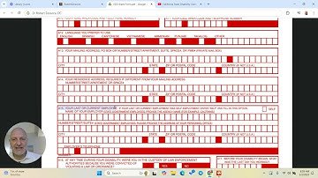 How to Fill Out your paper California EDD Temporary Disability Form📄