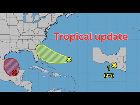 Tropical update for the Atlantic and eastern Pacific - YouTube