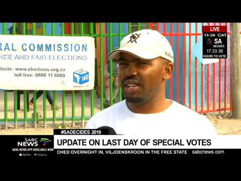 Update on last day of special votes: Gugulethu