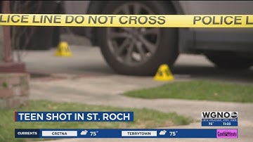 Teenage boy found shot multiple times outside New Orleans home Tuesday morning