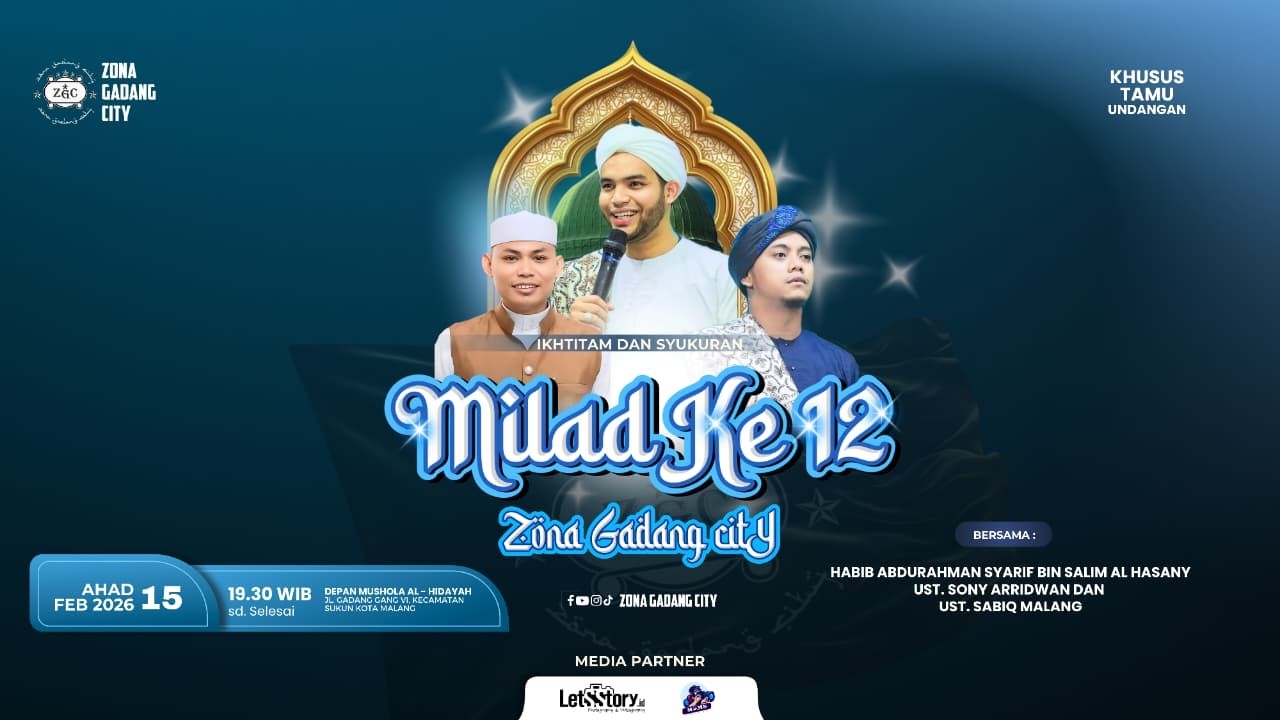 LIVE Milad Zona Gadang City Ke 12