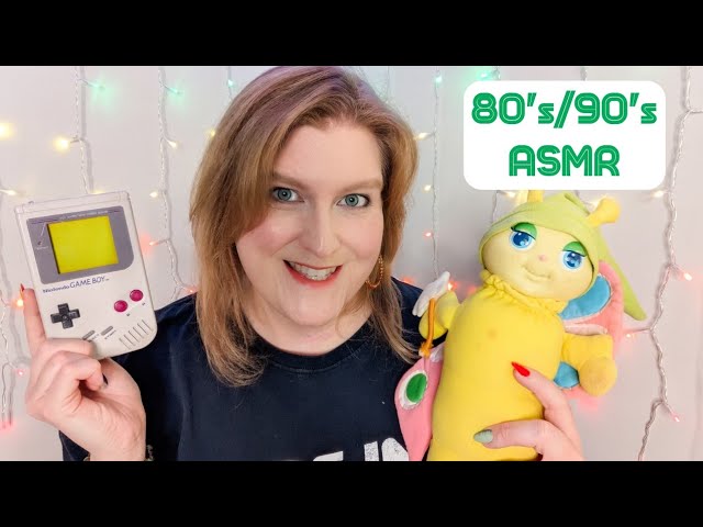 ASMR 80's 90's Kid Nostalgia: Show & Tell Rambles with Vintage Toys and Games (Soft Spoken/Whisper)