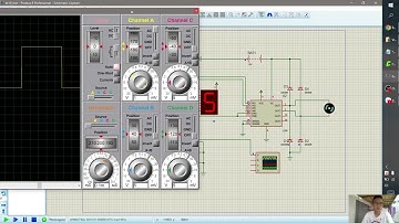 Bài tập 10: Điều khiển động cơ DC chạy 10 cấp độ, led 7 đoạn để hiển thị cấp tốc độ tương ứng