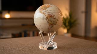 MOVA Globe Bundle Review: Antique Yellow & Blue Relief Maps