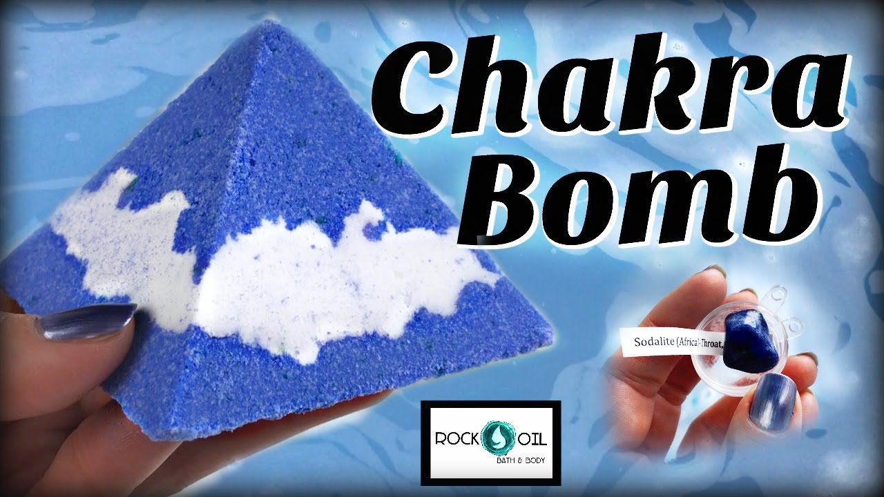 ROCK & OIL NATURALS "Chakra Bath Bomb" Demo & Review in Jetted Tub