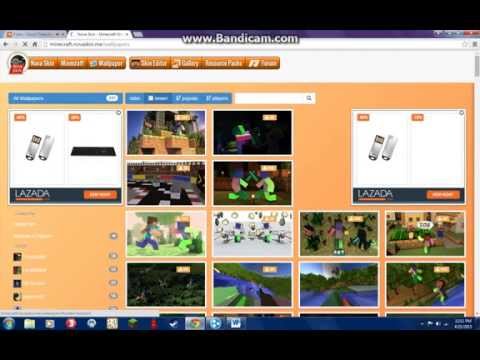 Video [Hướng Dẫn] Làm 1 Bức Ảnh 3D Minecraft bằng NovaSkin - youtube