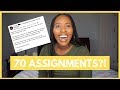4 grad school tips for managing 70 assignments