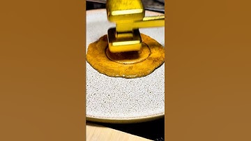 Dalgona Candy from Squid Game 🍭🍶 #squidgame #cooking #dalgona #caramel #milk #sweet #diy #drink