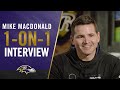 1-on-1 with Ravens New Defensive Coordinator Mike Macdonald | Baltimore Ravens