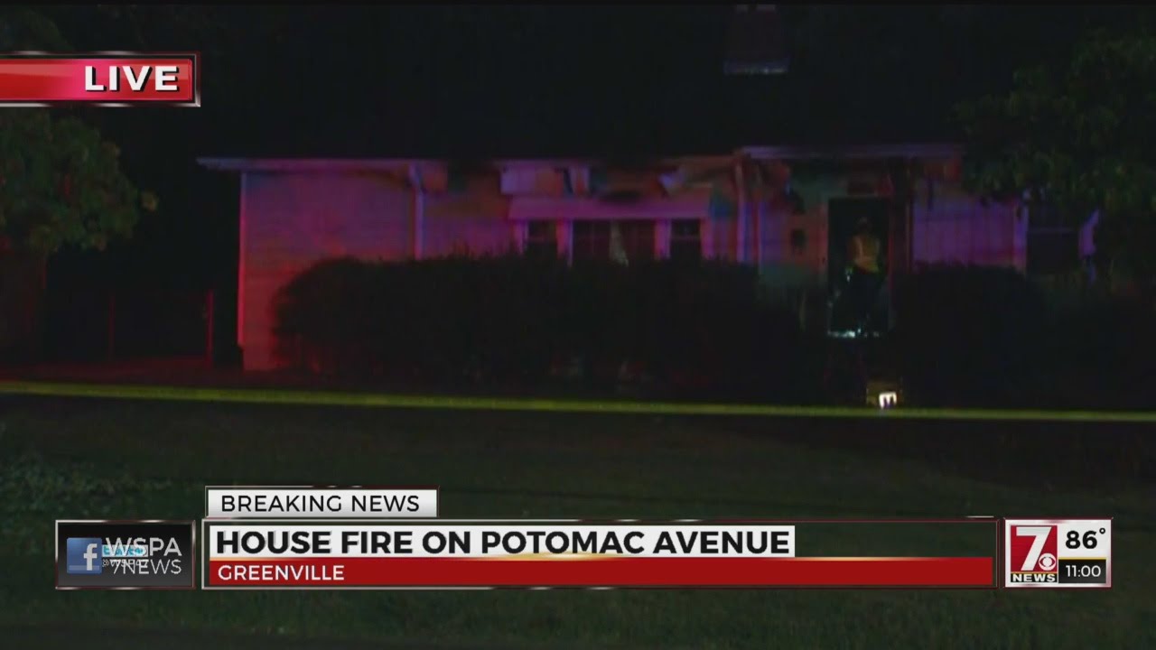 House fire under investigation in Greenville - YouTube