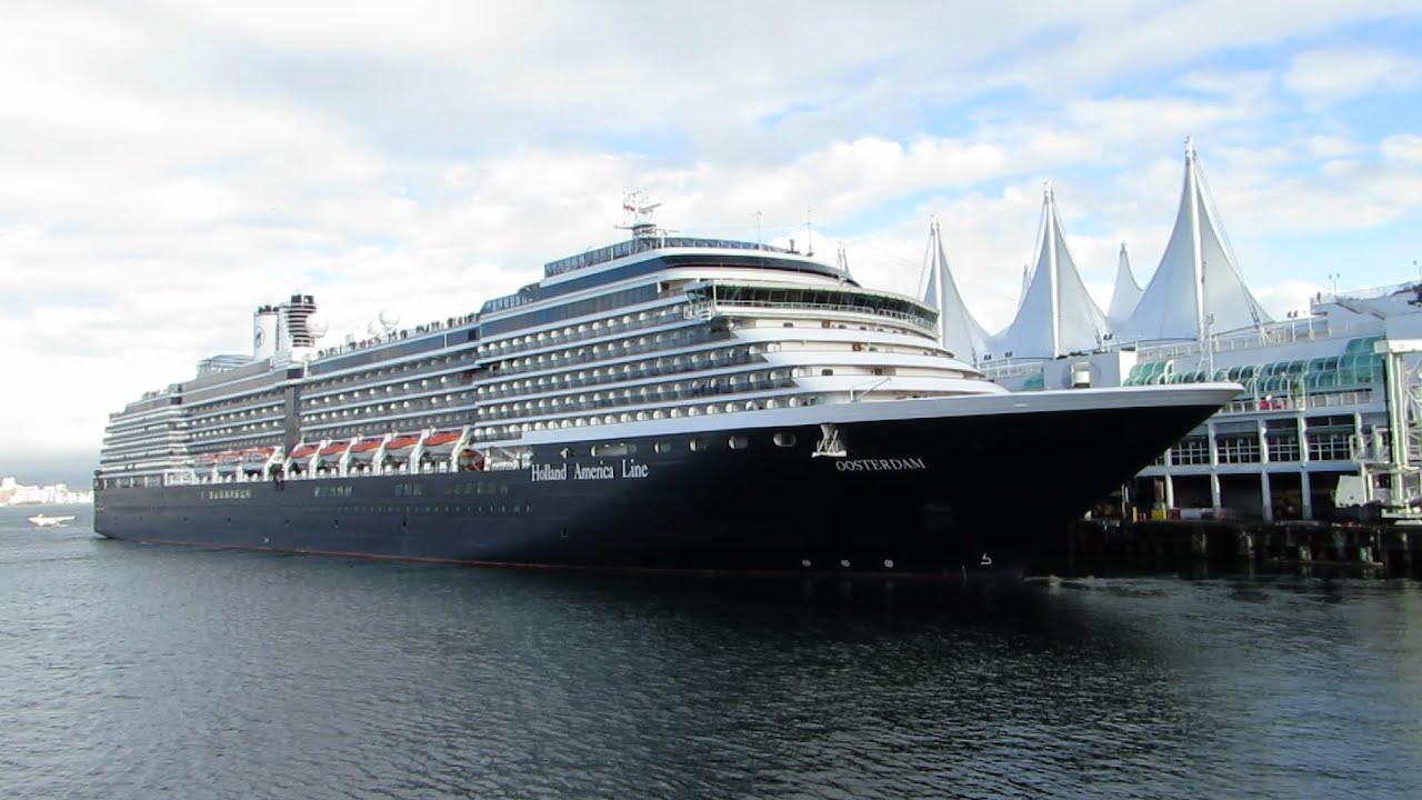 Oosterdam - Cruise ship in Vancouver BC Sept. 20, 2015 - YouTube
