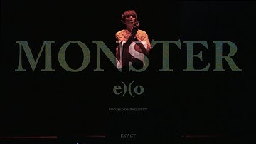 161202 엠넷 아시안 뮤직 어워즈 EXO - Monster remix short ver. (백현 포커스)