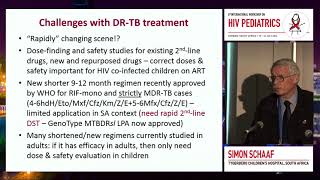 The Challenge of Drug-Resistant TB in Children with HIV | Simon Schaaf, MMed, PhD