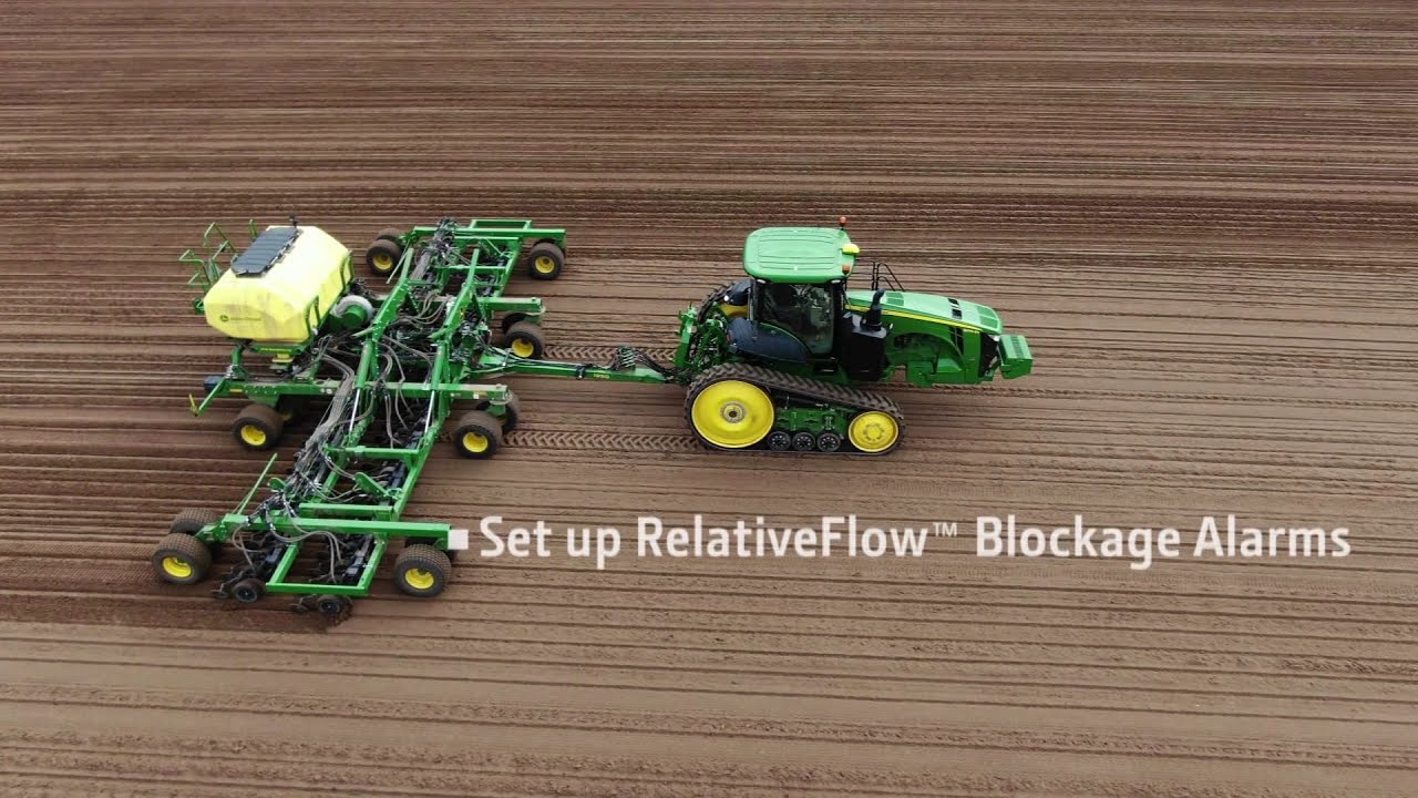 How To Use RelativeFlow™ Blockage John Deere N500C Series Air Seeders
