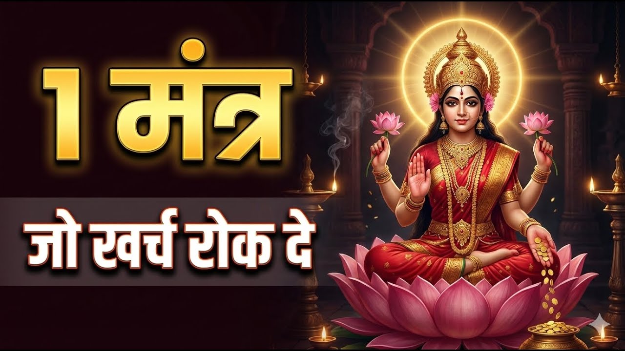 घर में बरकत नहीं हो रही? 🙏 माँ लक्ष्मी का शक्तिशाली धन मंत्र | 108 बार