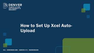 6. How to Set Up Xcel Auto Upload