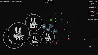 Agar.io - Rewko & Σvo Full Server Takeover #3