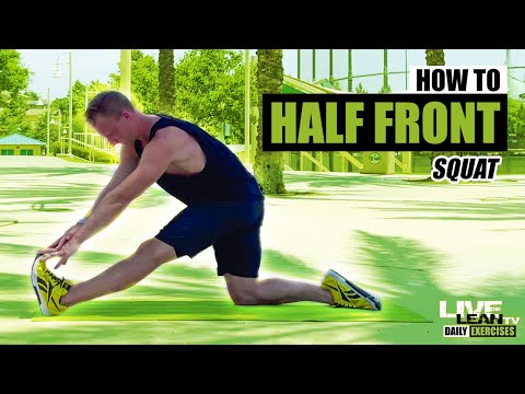 How To Do A KNEELING HALF FRONT SPLITS | Exercise Demonstration Video and Guide