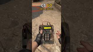 Эволюция бомбы в Counter Strike #csgo #cs2 #cs2overpass #cs2clips