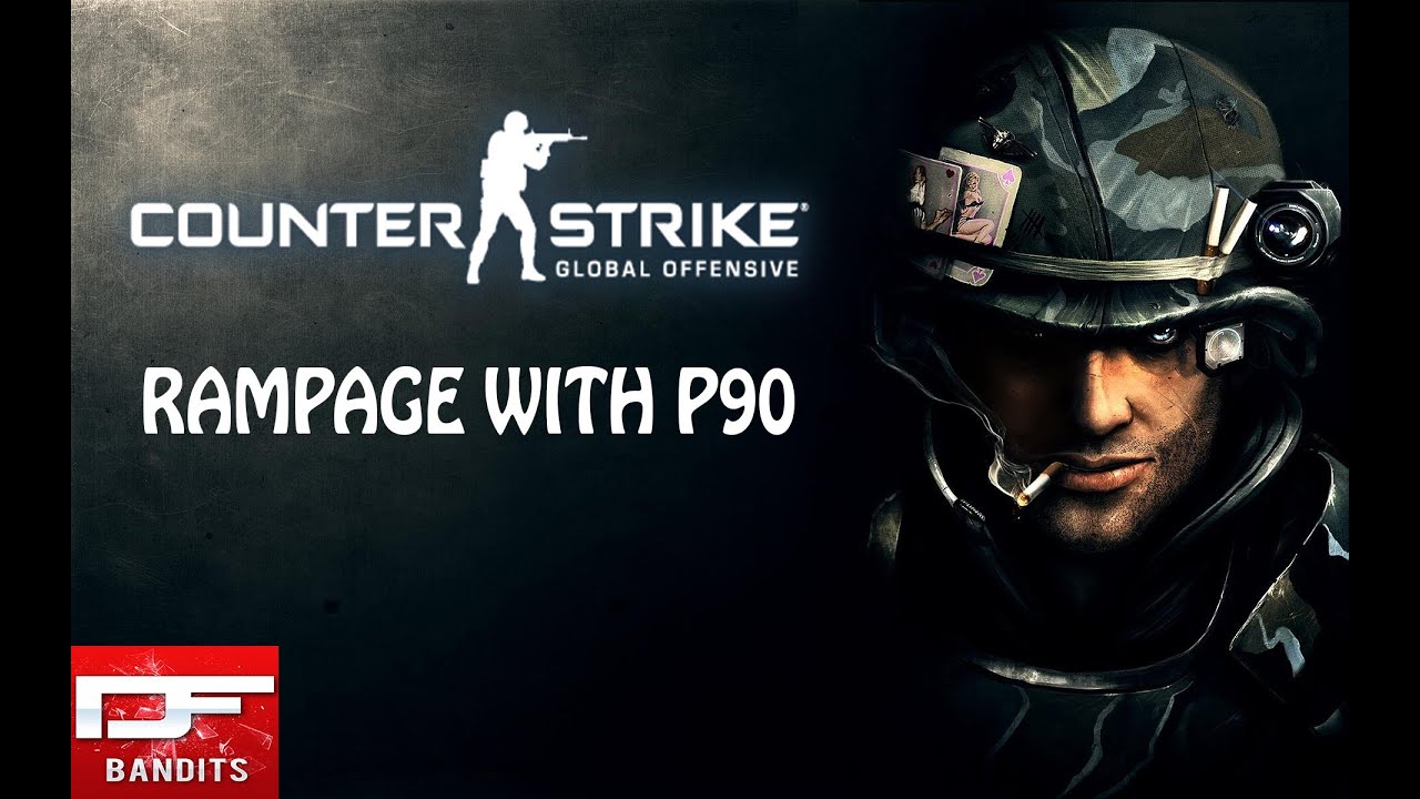 CS:GO Rampage P90 - DF BANDiTS Graffiti - YouTube