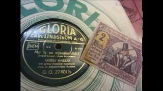 Horst Raszat: "Mir is so eijentiemlich!" - Aufn. um 1935