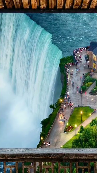 the amazing water fall