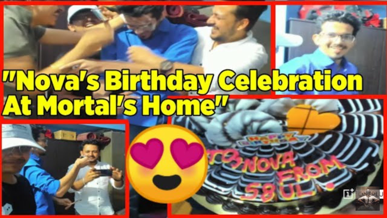 Mortal Celebrate Nova Birthday On Stream  Mortal And Nova Together Celebrate His Birthday