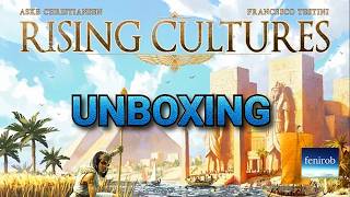 Rising Cultures Board Game | Unboxing (No Talking) screenshot 5