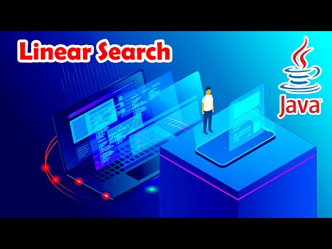 Linear search | data structures | java program