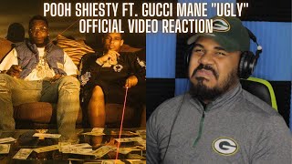 Pooh Shiesty - Ugly feat. Gucci Mane [Official Video] REACTION