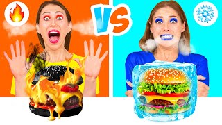 Heiß vs Kalt Food-Challenge | Epische Essensschlacht von Fun Teen